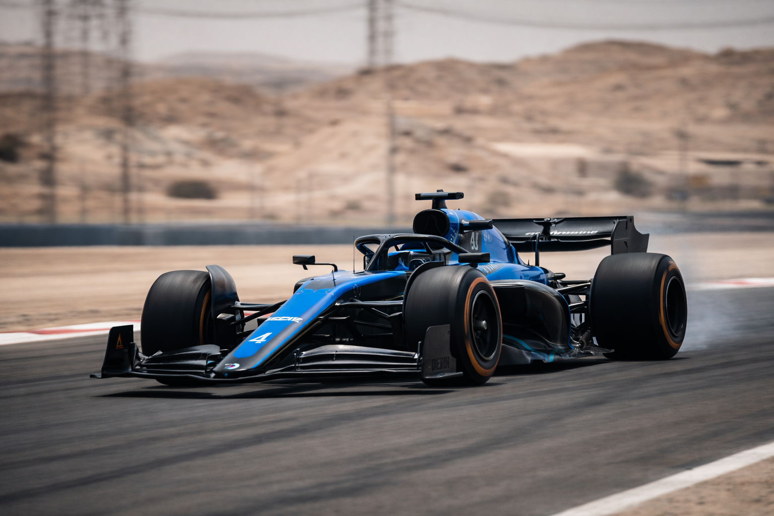Colapinto cerró con saldo positivo el primer día de pretemporada en Baréin y marcó el mejor tiempo de Alpine