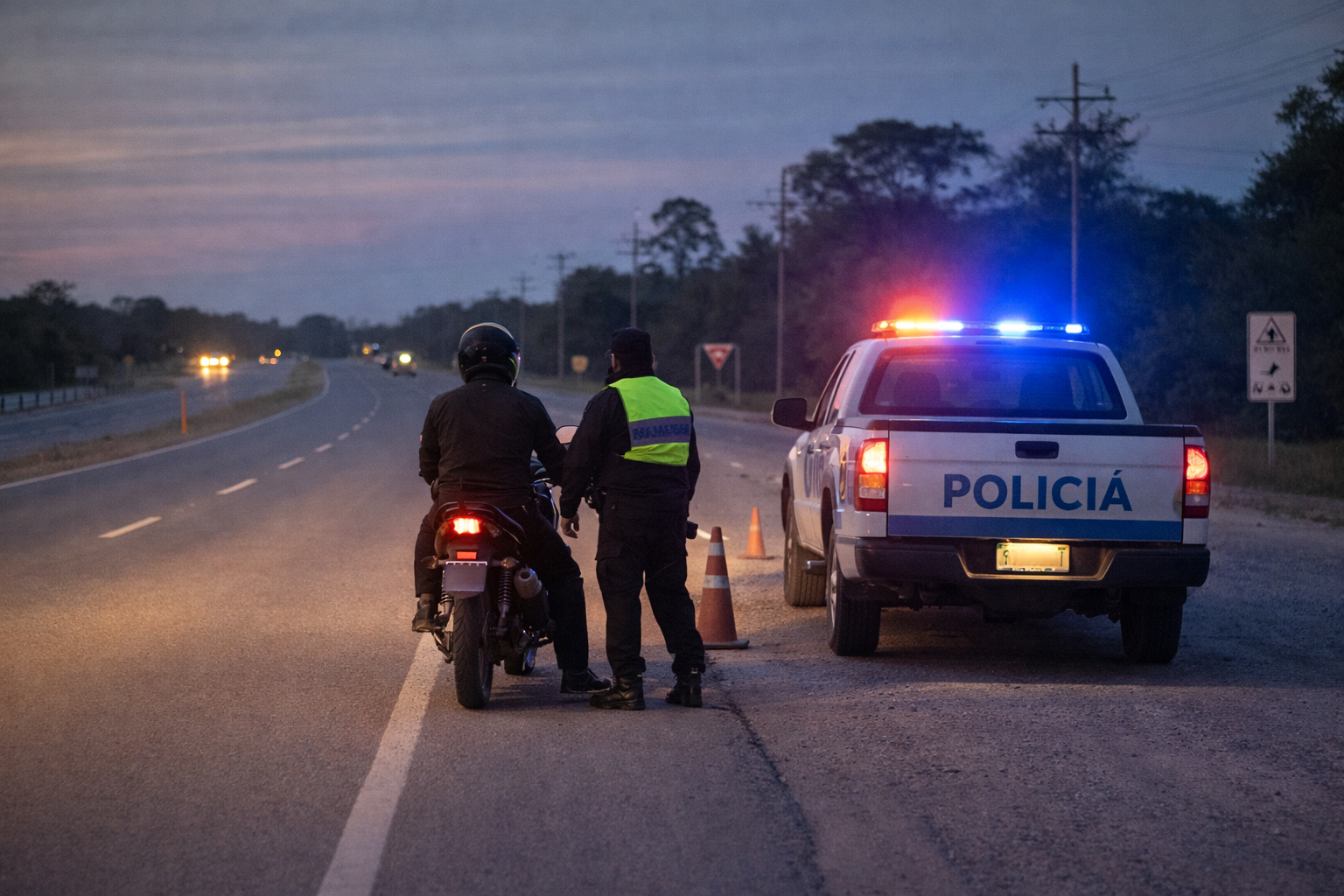 Control en Ruta 34: demoraron a un joven con una moto con pedido de secuestro en Tartagal