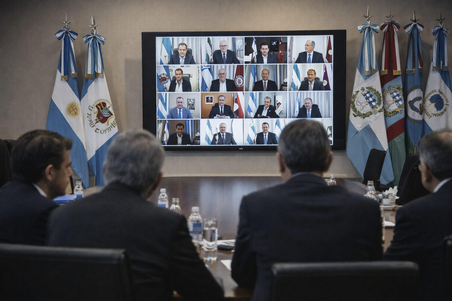 Sáenz y seis gobernadores conforman un bloque federal con agenda común