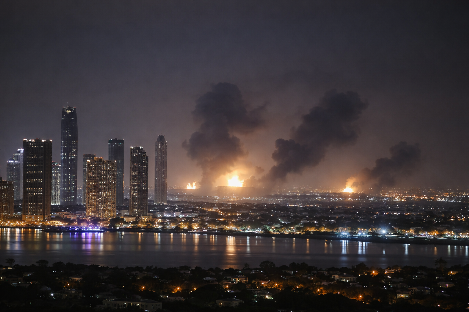 Escalada en Medio Oriente: Irán lanzó misiles contra una base de EEUU en Bahréin