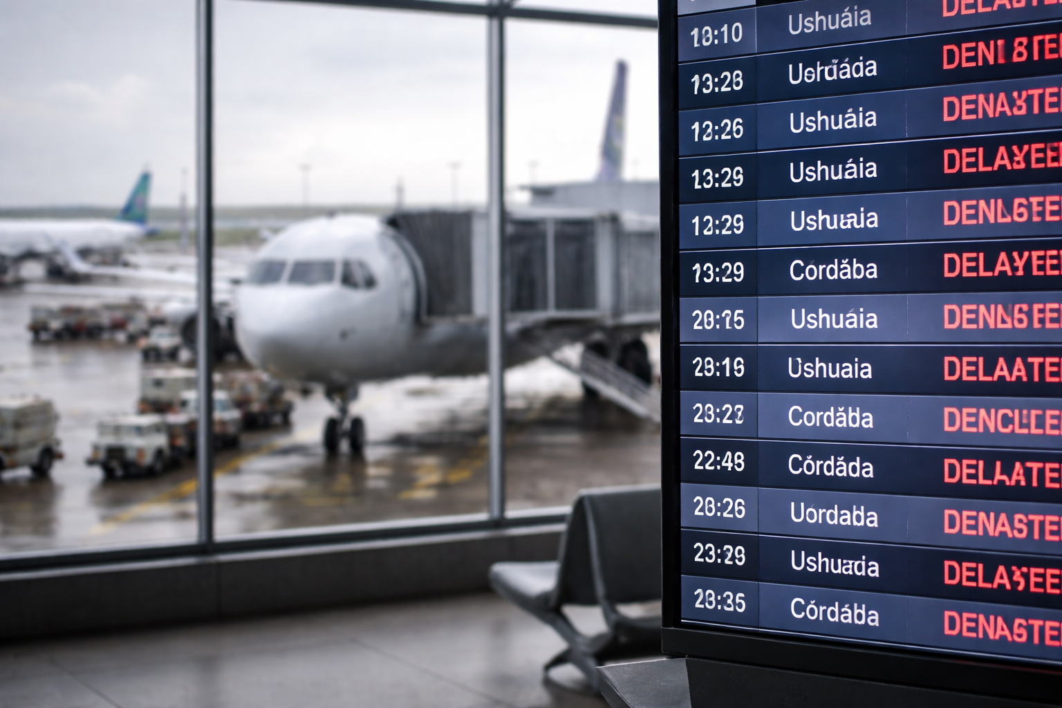 Líneas aéreas: la guerra provoca la mayor alteración de servicios desde la pandemia