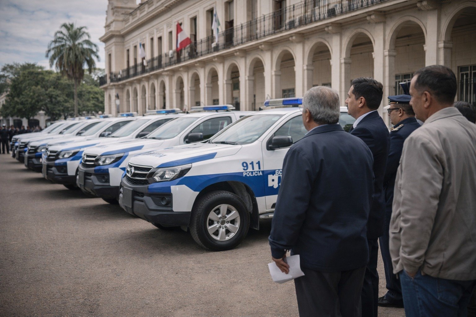 Salta incorpora 13 nuevos móviles policiales para reforzar la seguridad
