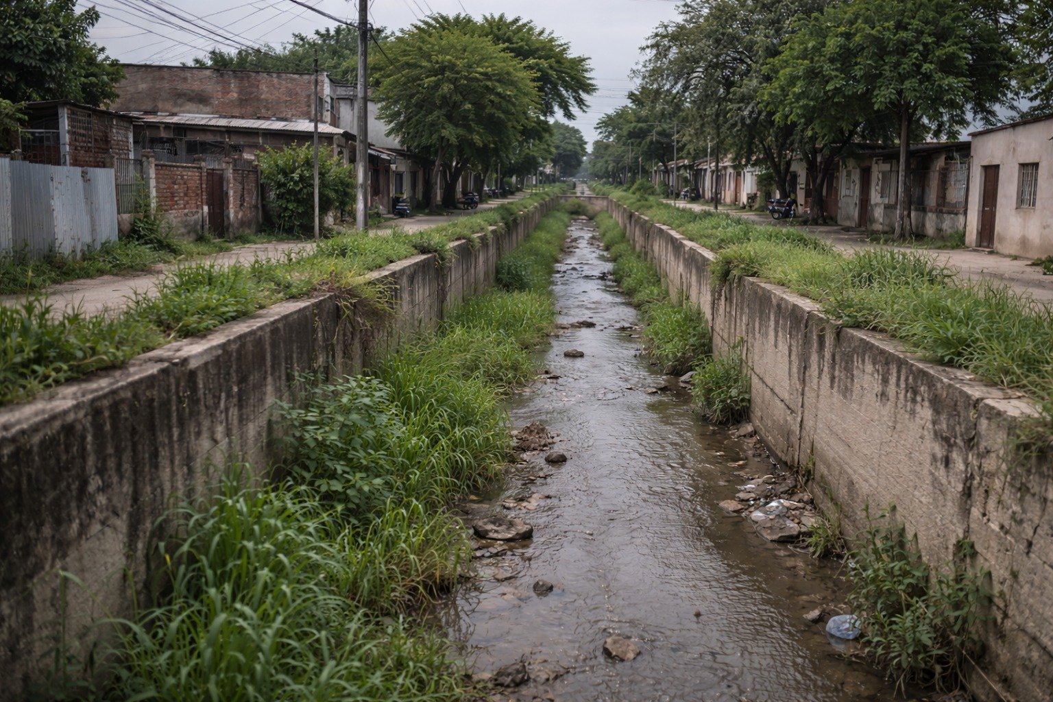 Alertan por el estado crítico del canal Yrigoyen y buscan financiamiento para una obra clave