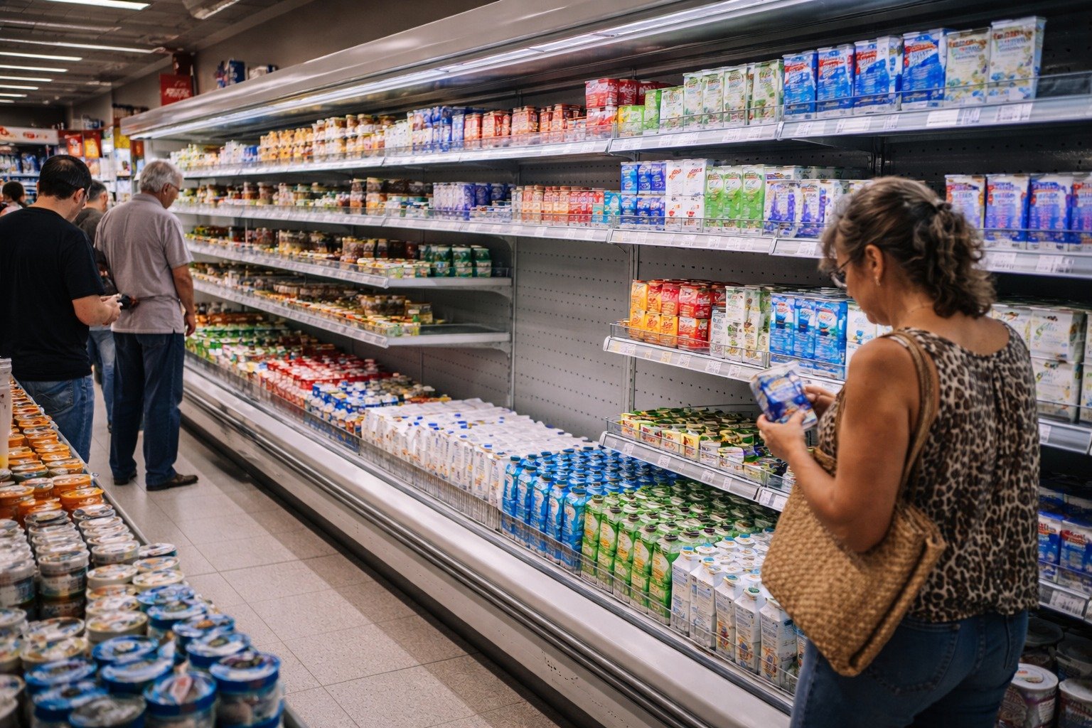 El consumo de lácteos sigue cayendo y preocupa al sector productivo