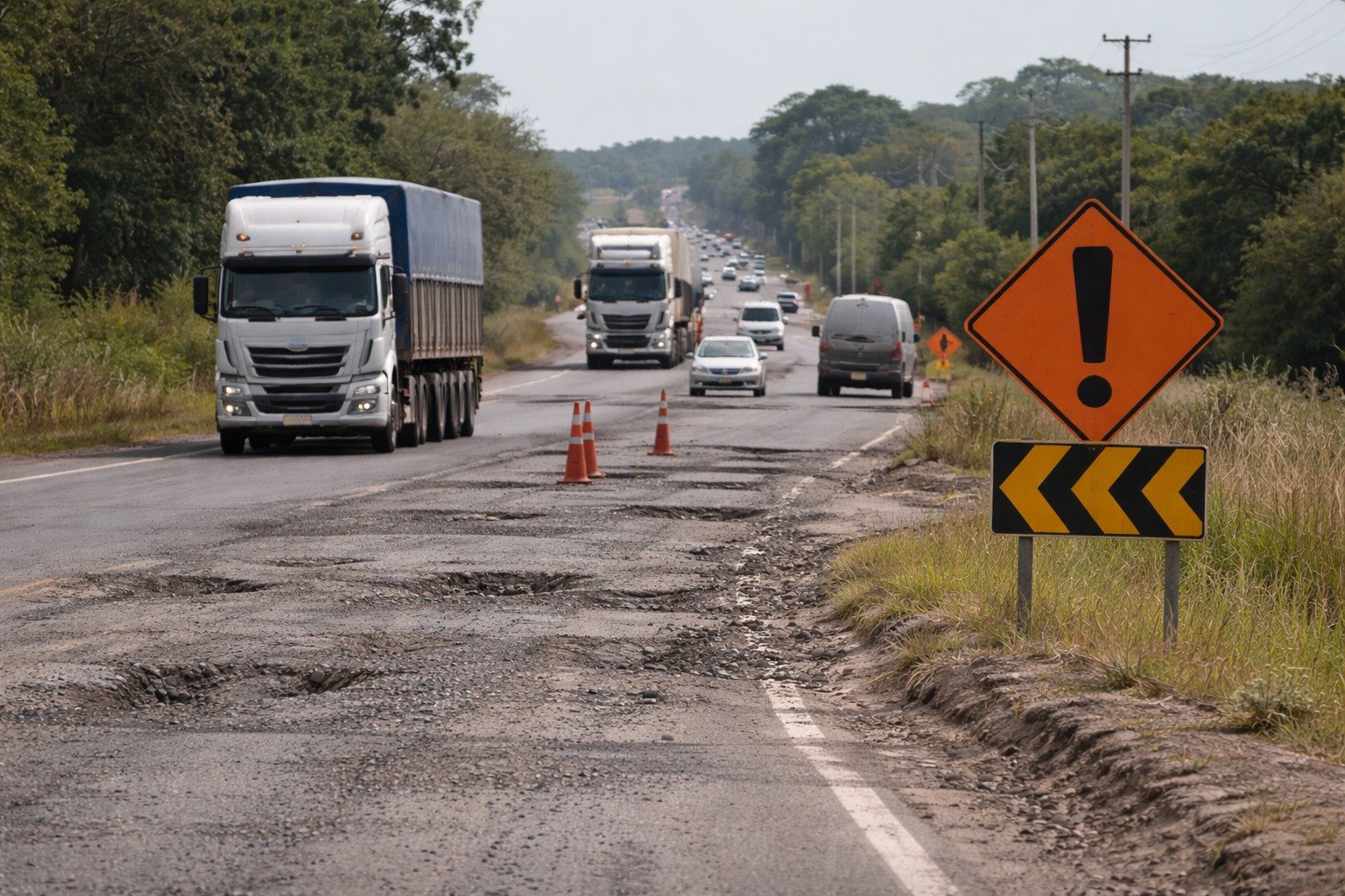Ruta 34 bajo alerta en Salta: piden extremar precaución por obras, baches y animales sueltos