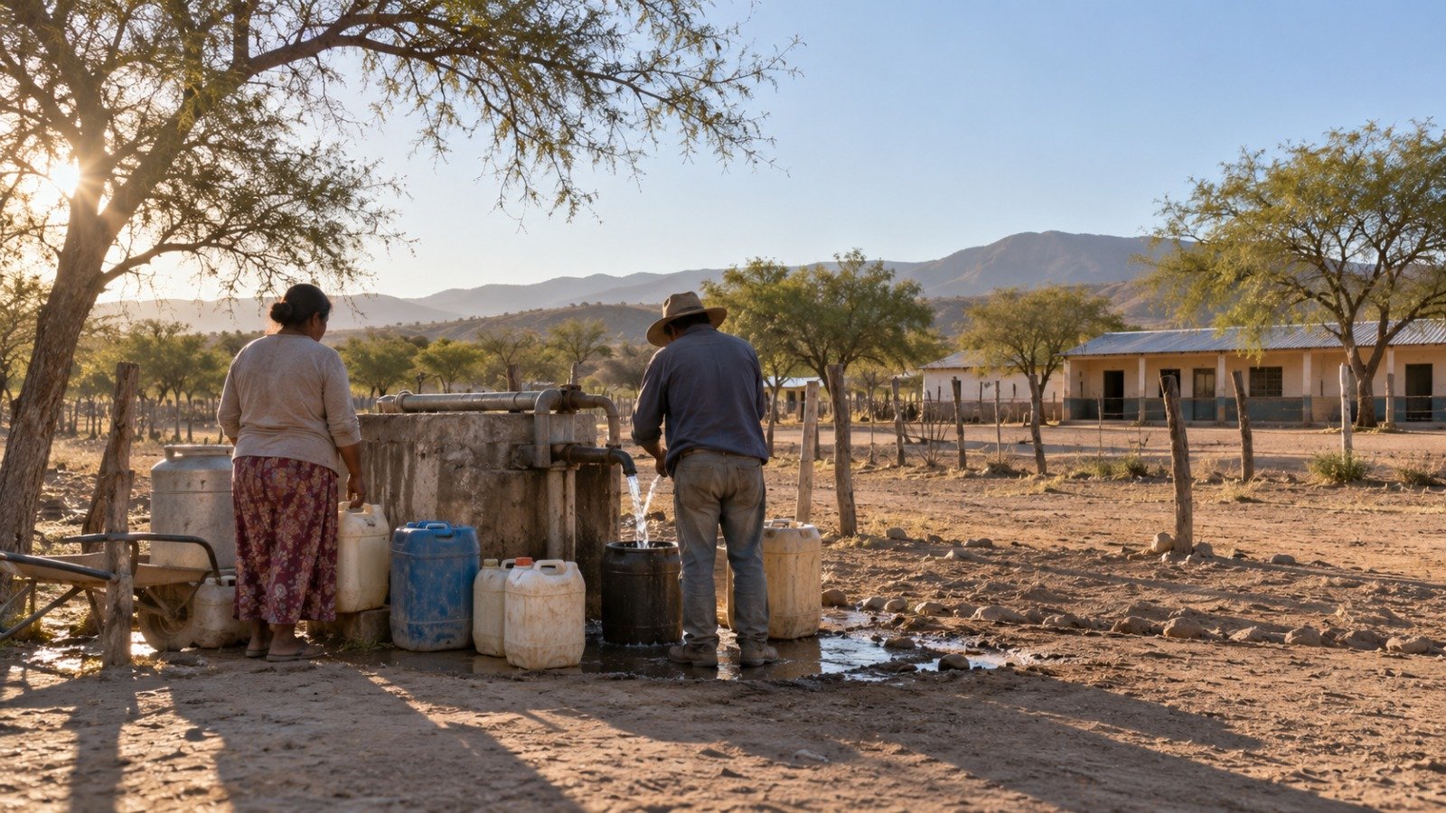 Misión La Paz espera desde hace casi un año un nuevo pozo de agua